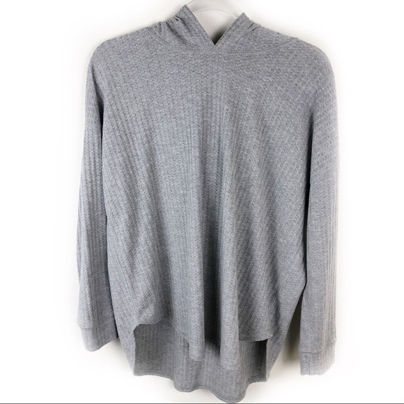 Chaser Tops - Chaser- Long Sleeve Waffle knit top with good size: L